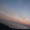 海の夕暮れ