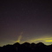 蝶ヶ岳より穂高連峰 夜景