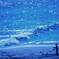 海と戯れる人達