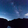 火星と天の川と