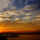 二見浦夕景