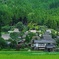 かやぶきの里　遠景