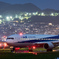 出発を待つ　「Boeing 767-300」