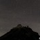 富士山頂の星空