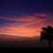 The morning glow to the space.