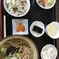 椎葉村、道の駅内の、食事 そば定食