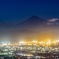 富士山を望む夜