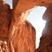 into the Double Arch