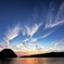 二年前の夕景