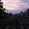 ゲリラ豪雨の後の夕焼け