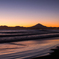 片瀬西浜夕景