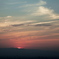 夕日