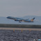 ベトナム航空機離陸中