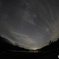 魚眼で星空