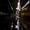 雨の夜道