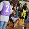 6年生を送る会　親子バスケ