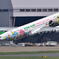 EVA AIR キティ塗装