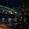 墨田川永代橋　船からの夜景