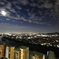 秋空夜景