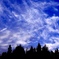 幻想的な青空