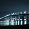 真夜中の琵琶湖大橋