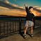 Sunset girl