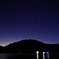 初赤城山での山と星景