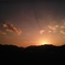 「夕映えはあんず色」