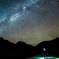 秋の夜空と天の川