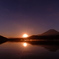 夕日じゃないよ朝日だよ