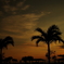 orange colored sky