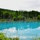 blue pond