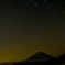 星と富士山