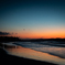 綾羅木海岸夕景