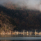 晩秋の徳山湖