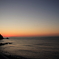 夕暮れの日本海