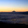 富士山と雲海