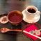 あんみつとコーヒー