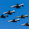 百里基地でF4編隊飛行