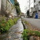谷保天満宮　横の水路