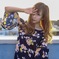 初モデルさんポートレート