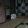 茶室　そして、庭木の写り込み
