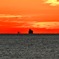 播磨灘の夕景