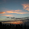 夕焼けの空