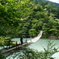 寸又峡、夢の吊橋