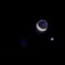 2019年 月の側に金星