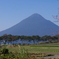 正月の開聞岳