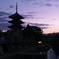 東寺＜夜明け＞