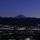 甲府盆地からの富士