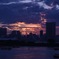 お台場 夕日